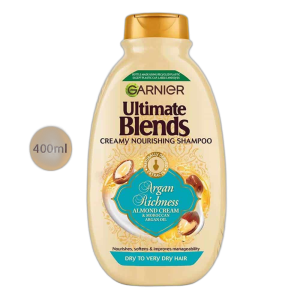 Garnier Ultimate Blends Creamy Nourishing Shampoo Argan Richness – 400ml