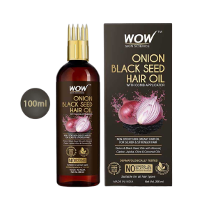 WOW Skin Science Onion Black Seed Hair Oil – 100ml