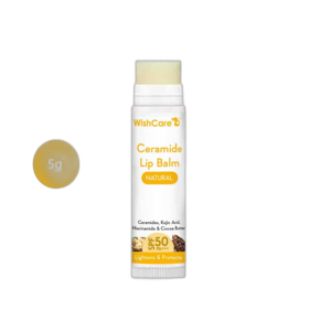 WishCare Ceramide Lip Balm with SPF 50 PA+++ 5g
