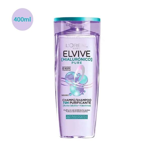 L’Oreal Elvive Hyaluron Pure Shampoo – 400ml