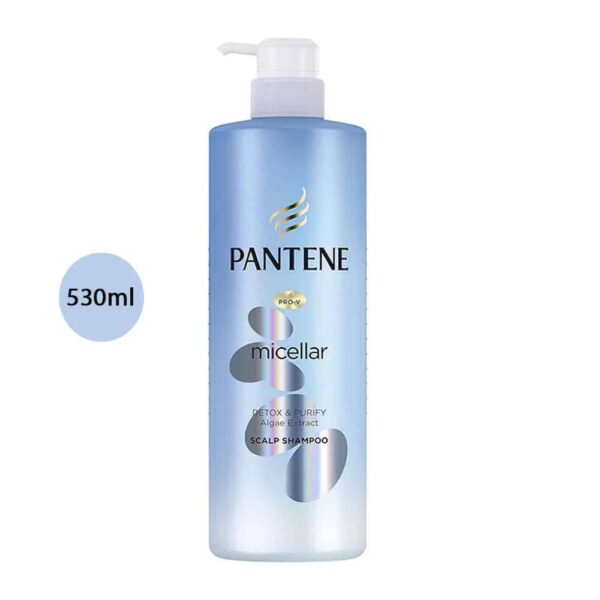 Pantene Micellar Detox & Purify Algae Extract Scalp Shampoo – 530ml