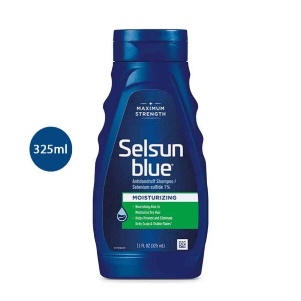 Selsun Blue Moisturizing with Aloe Dandruff Shampoo – 325ml