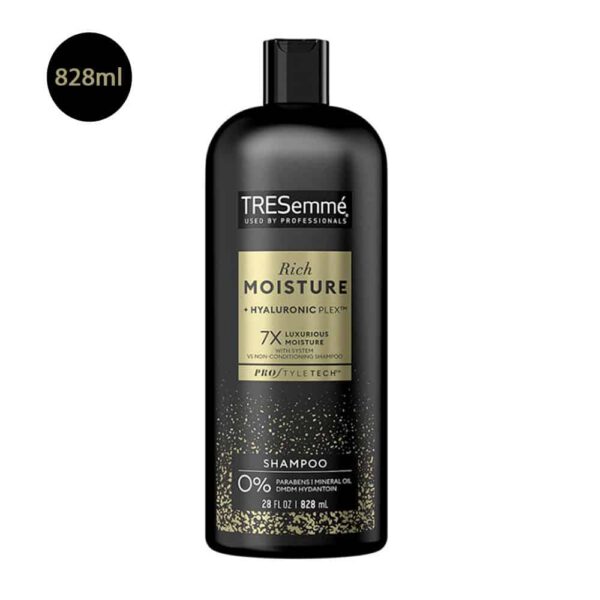 Tresemme Rich Moisture Hyaluronic plex Shampoo – 828ml