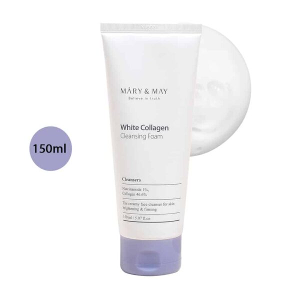 Mary&May White Collagen Cleansing Foam (150ml)