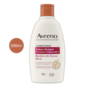 Aveeno Colour Protect+ Blackberry & Quinoa Conditioner For Coloured Hair (300ml)