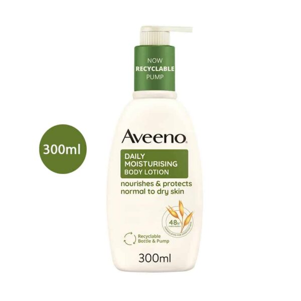 Aveeno Daily Moisturising Lotion With Nourishing Oats (300ml)