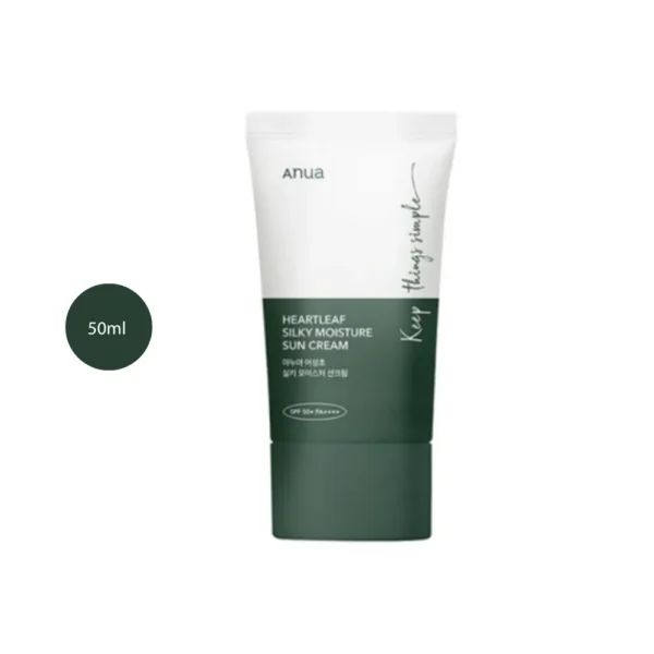 Anua Heartleaf Silky Moisture Sunscreen (50ml)
