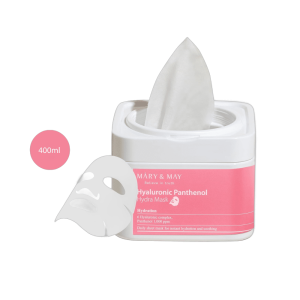 MARY & MAY Hyaluronic Panthenol Hydra Mask 30 sheets (400ml)
