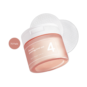 numbuzin No.4 Pore Zero Peeled Egg Toner Pad (70 Pads)
