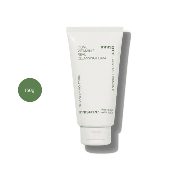 innisfree Olive Vitamin E Real Cleansing Foam (150g)