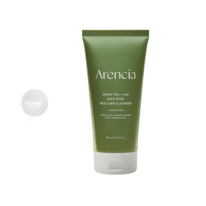 Arencia Green Tea + LHA Deep Pore Rice Cake Cleanser (150ml)