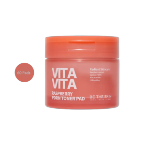BE THE SKIN Vitavita Raspberry PDRN Toner Pad (60 pads)
