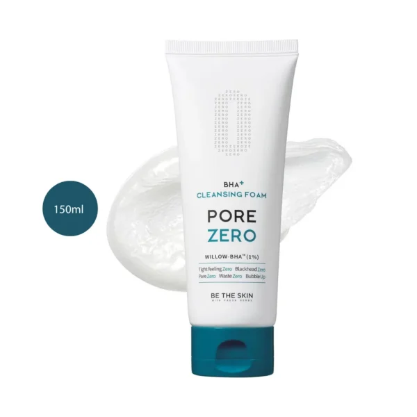 BE THE SKIN BHA+ Pore Zero Cleansing Foam (150ml)