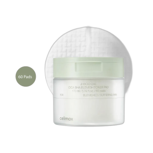 Celimax Ji Woo Gae CICA BHA Blemish Toner Pad (60 Pads)