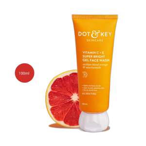 DOT & KEY Vitamin C + E Super Bright Gel Face Wash (100ml)