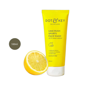 DOT & KEY Lime Rush Sports Face Wash (100ml)