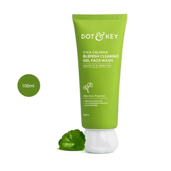 DOT & KEY Cica Calming Blemish Clearing Face Wash (100ml)